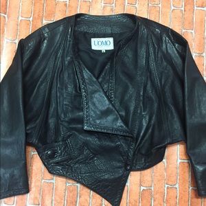 U O M O leather jacket